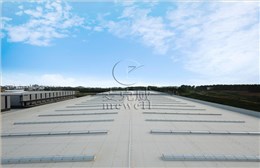 皖江江南保稅物流中心（B型）建設(shè)項目-安徽一字型電動排煙天窗+圓拱型固定式采光天窗