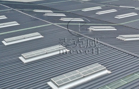 一字型(單體式)電動采光排煙天窗 一字型(單體式)電動采光排煙天窗