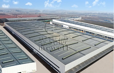 順坡采光天窗(并列風(fēng)道式) 順坡采光天窗(并列風(fēng)道式)